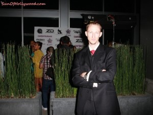 Eric Zuley Outside Of Cafe Entourage For Sam Sarpong's Launch Of His GSus Clothing Line