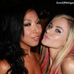 Paula Labaredas and Carissa Lim.. They won't share their kisses with you or with them