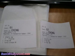 Racist Receipts: Chik-fil-A