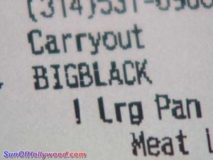 Racist Receipts: Pizza Hut