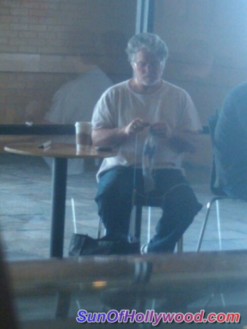 George Lucas Will Now Have A Whole Lot More Time And Money To Knit A Whole Lot More Bigazz Sweaters At Starbucks