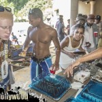 Shaun Ross Gettin Some of Mama Kingston's Kitchen In His System