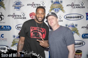 Tracy McGrady & Michael Rapaport Show Their Support for Athletes V. Cancer
