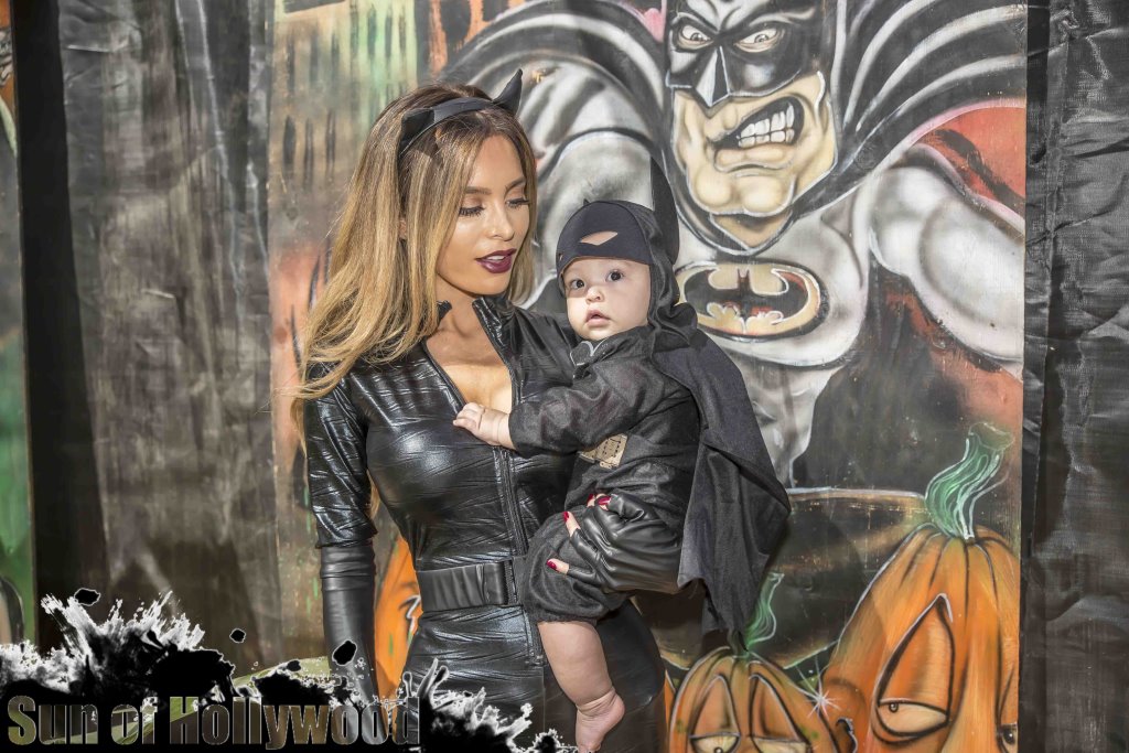 Sneakin up on Baby Batman and his Catwoman Momma might lead to Severe Punishment