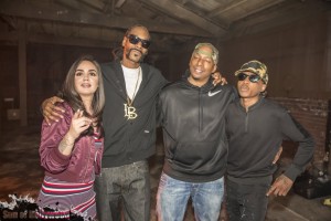 Raven Felix, Snoop, Director Deon Taylor & Nef The Pharoah Puttin In Werk