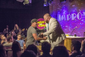 When Stephen Kramer Glickman Hands The Night
Time Show Stage Off To Dane Cook